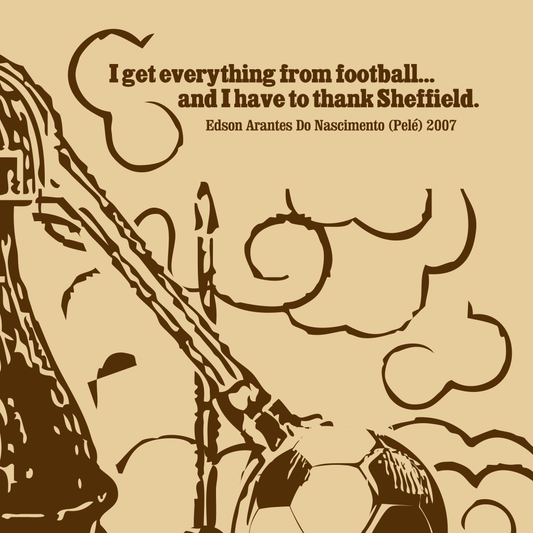 Sheffield Matters - The Distilled Essence of Football (Art Print)