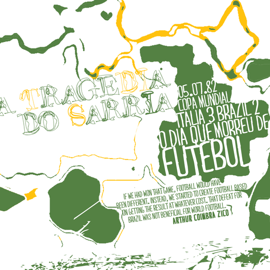 Socrates - The Sarrià Stadium Tragedy (Art Print)