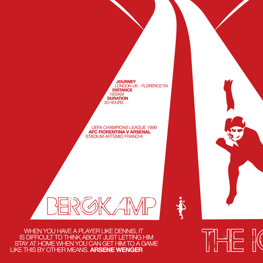 Dennis Bergkamp - The Iceman's Journey (Art Print)