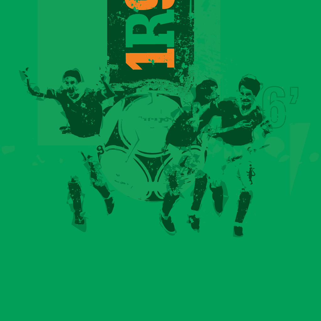 Ray Houghton - Stutggart 88 ROI (Art Print)
