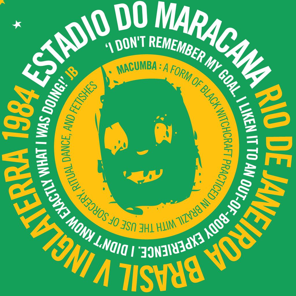 John Barnes - Maracana Magic (Art Print)