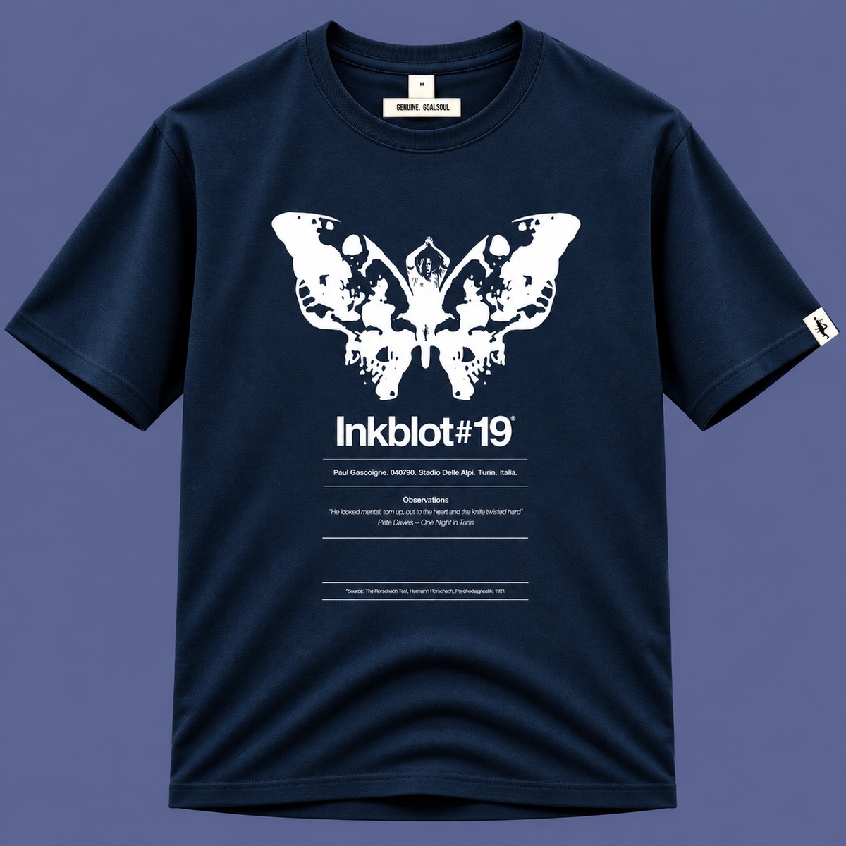 Paul Gascoigne - Inkblot #19 (T-Shirt)