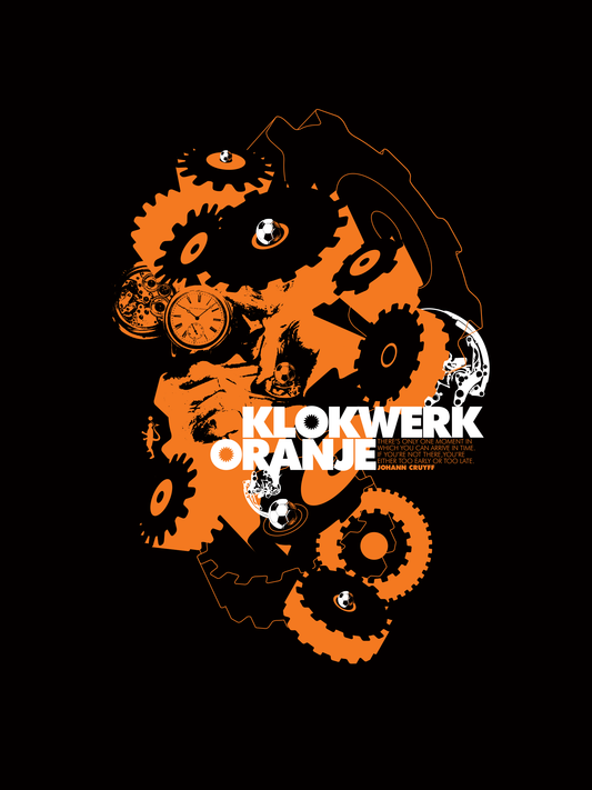 Rinus Michels - The Watchmaker - Klokwerk Oranje (Art Print)