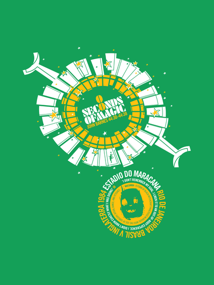 John Barnes - Maracana Magic (Art Print)
