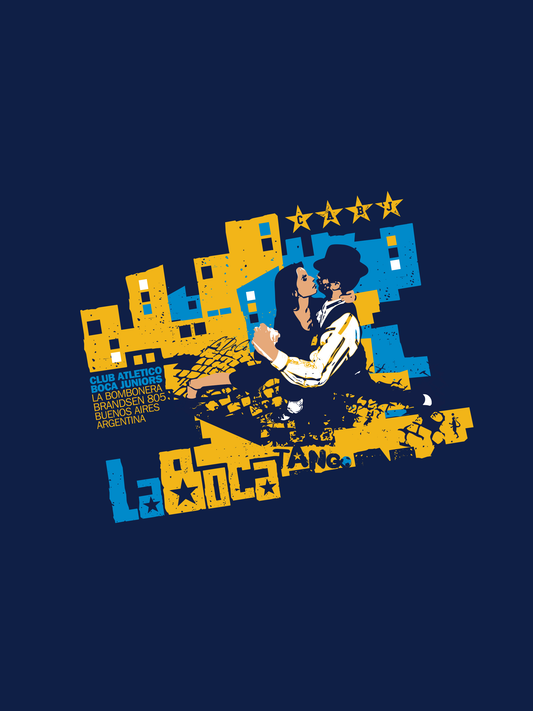 CA Boca Juniors - La Boca Tango (Art Print)
