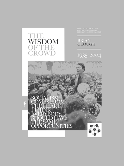 Brian Clough — The Wisdom of the Crowd (Art Print)