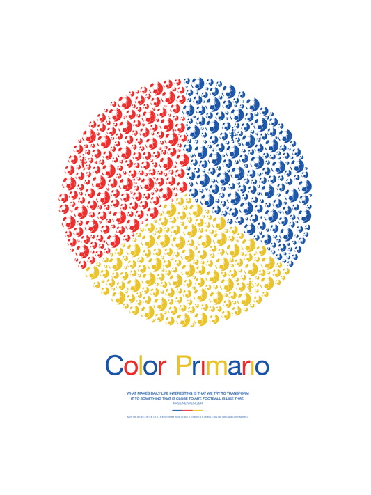 Color Primario - The Art of Football (Art Print)