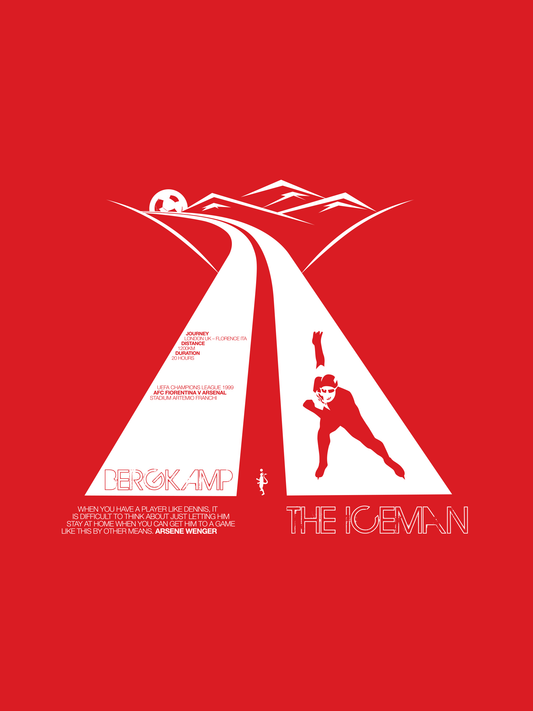 Dennis Bergkamp - The Iceman's Journey (Art Print)
