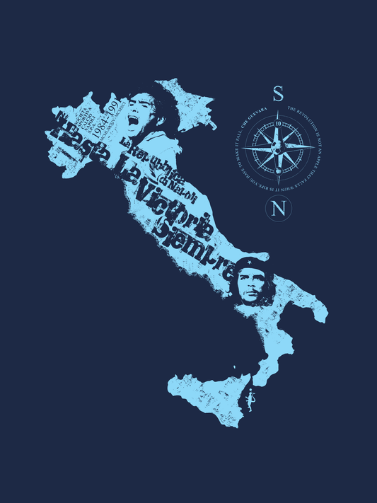 Diego Maradona - Repubblica di Napoli (Art Print)