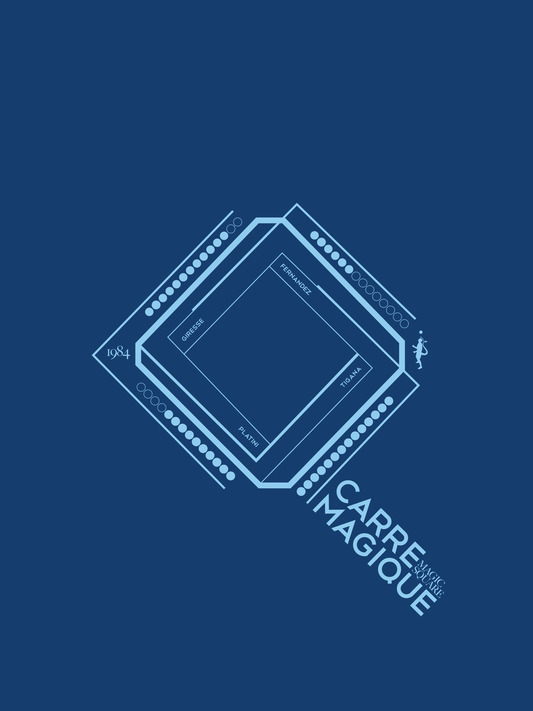 Platini's Magic Square - Carré Magique (Art Print)