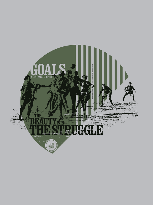 Goals Are Overrated - The Beauty is in the Struggle (Art Print)