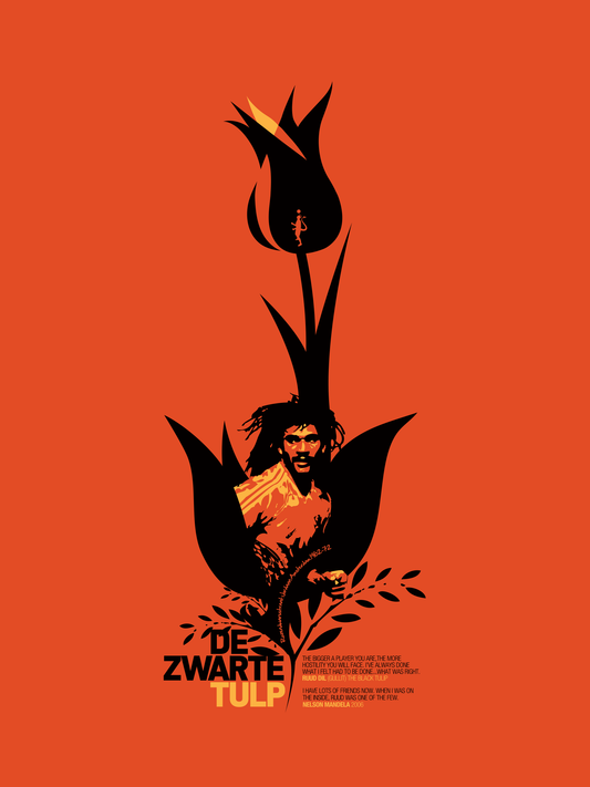 Ruud Gullit - The Black Tulip (Art Print)