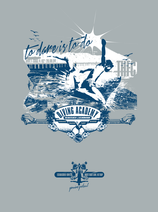 Tottenham Hotspur - Klinsmann’s Diving Academy (Art Print)