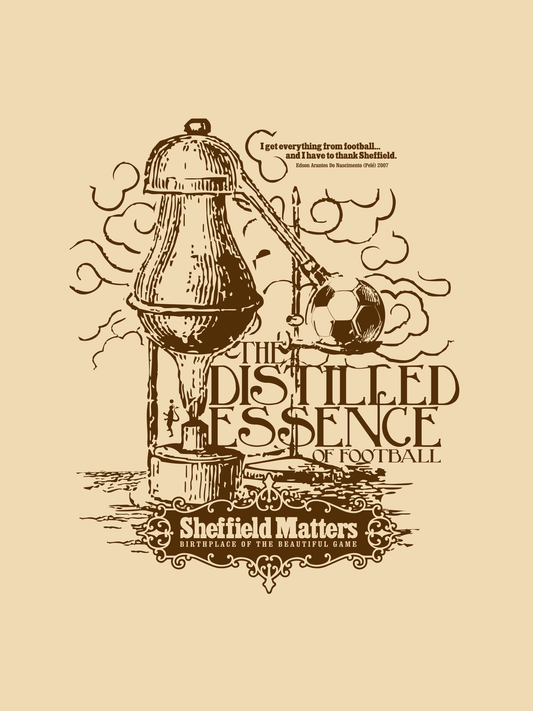 Sheffield Matters - The Distilled Essence of Football (Art Print)