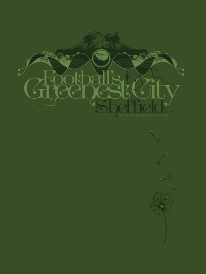 Sheffield - Football’s Greenest City (Art Print)