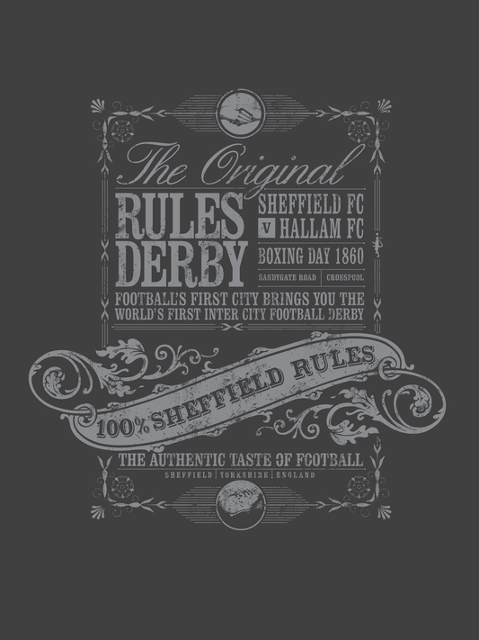 Sheffield Rules - Football's First Derby (Art Print)