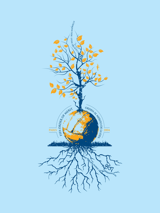 Sheffield FC & Real Madrid CF - The Tree of Merit (Art Print)