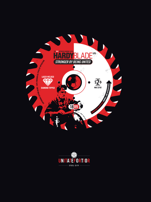 Sheffield United - Hardy Blades (Art Print)