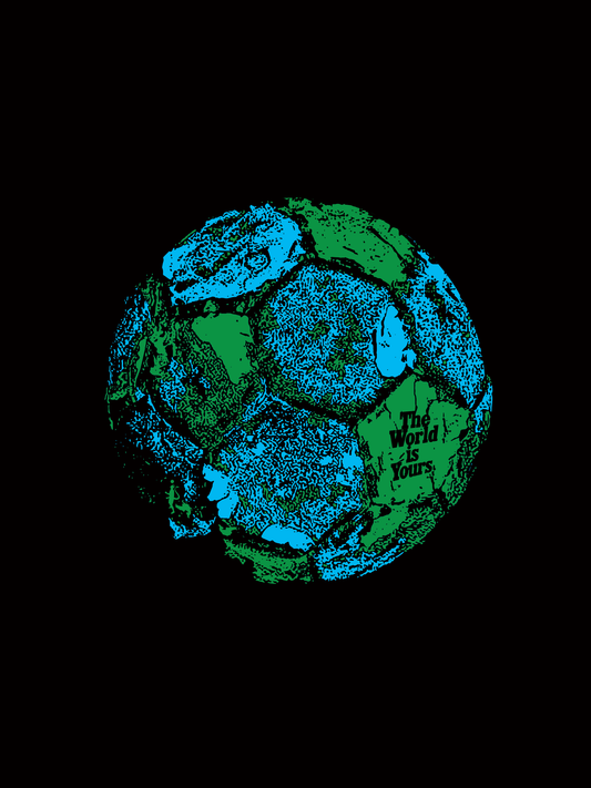 Footbalization - The World is Yours (Art Print)