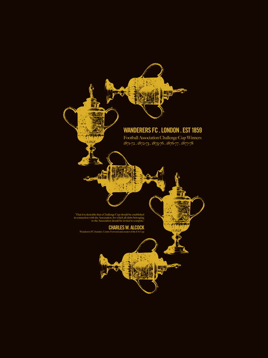 Wanderers FC - 5 Little Tin Idols (Art Print)