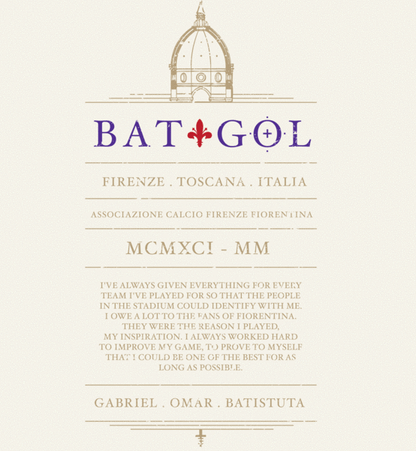 Gabriel Batistuta - Renaissance Sights (Art Print)