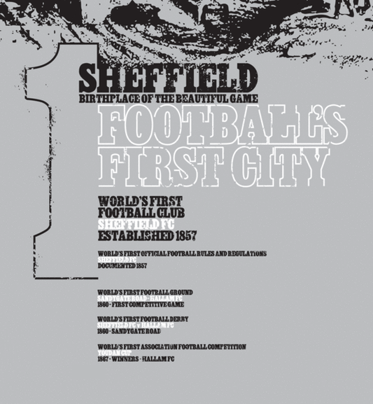 Sheffield - Football's First City (Art Print)