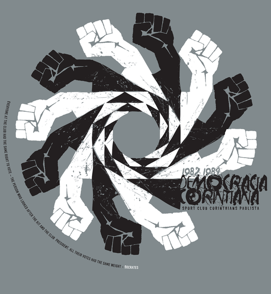 Sport Club Corinthians Paulista - Corinthians' Democracy (Art Print)