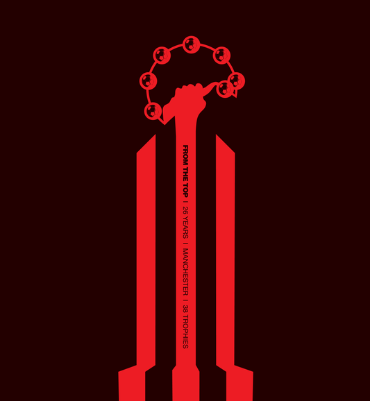 Alex Ferguson/Manchester United - Waterfall of Success (Art Print)