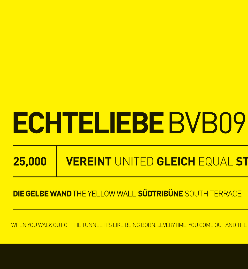 Die Gelbe Wand - The Yellow Wall (Art Print)