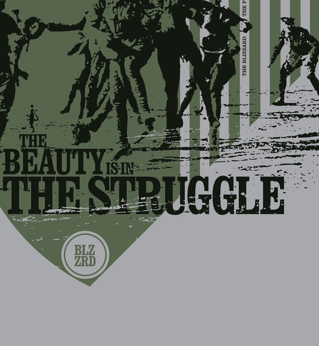 Goals Are Overrated - The Beauty is in the Struggle (Art Print)