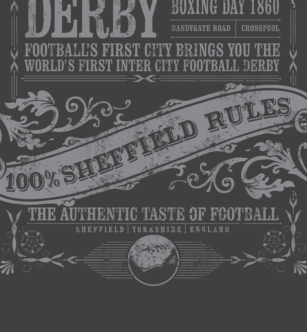 Sheffield Rules - Football's First Derby (Art Print)