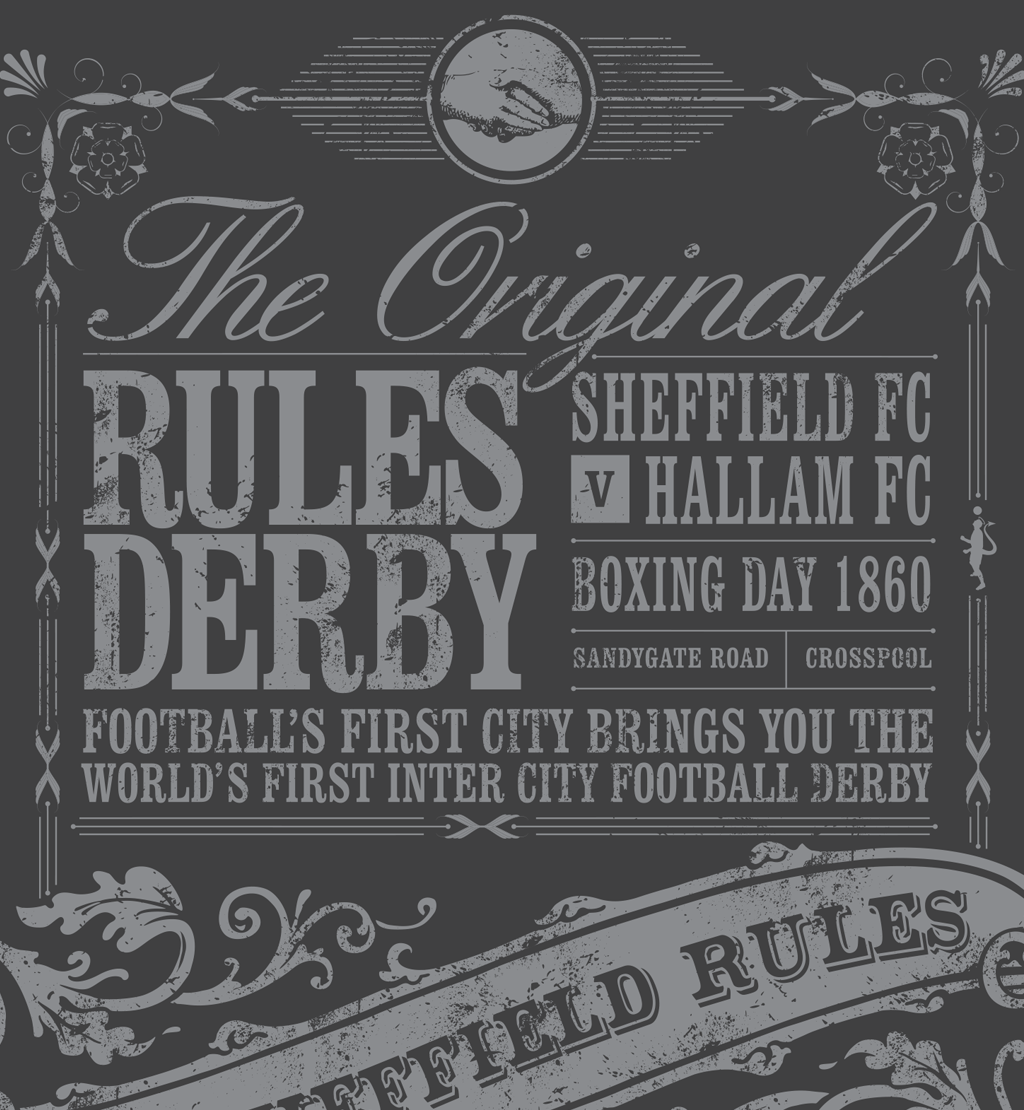 Sheffield Rules - Football's First Derby (Art Print)