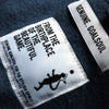 High neck zip-up hoodie - Navy Blue