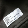 High neck zip-up hoodie - Charcoal grey