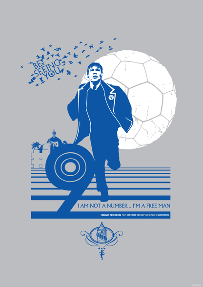 Duncan Ferguson - Be Seeing You (Art Print)