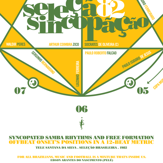 Brazil 82 - Syncopated Selection (Art Print)