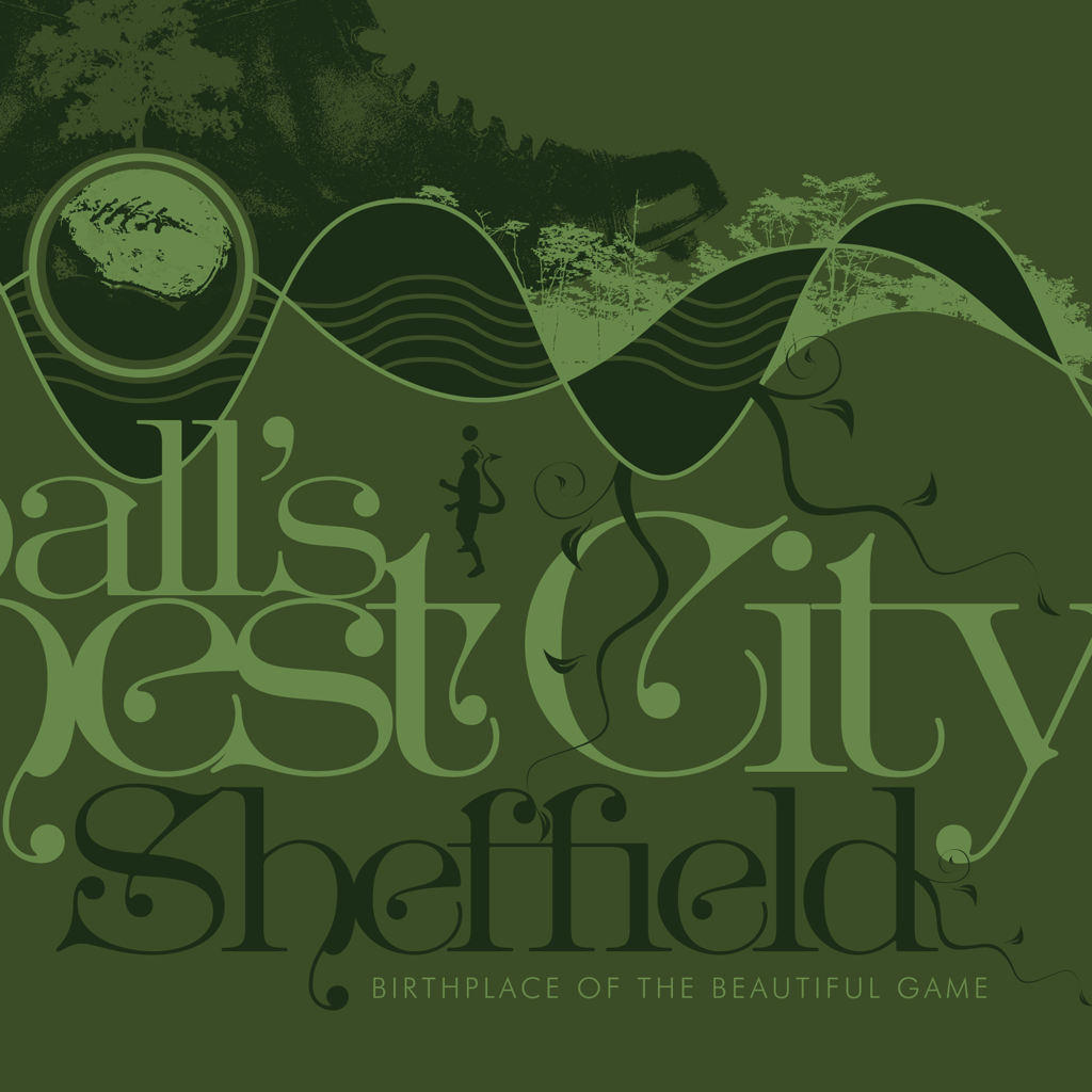 Sheffield - Football’s Greenest City (Art Print)