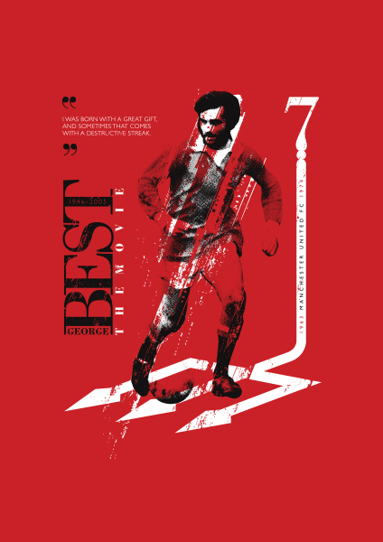 George Best (The Movie) - Spirit in the Sky (Art Print)