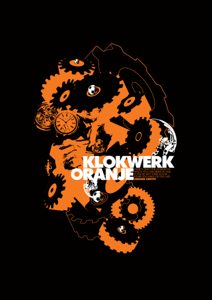 Rinus Michels - The Watchmaker - Klokwerk Oranje (Art Print)