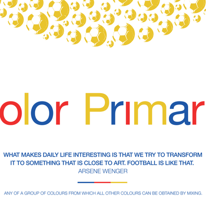 Color Primario - The Art of Football (Art Print)