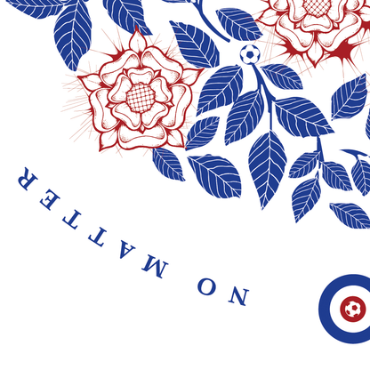 English Rose - Football Supporters' Federation (Art Print)