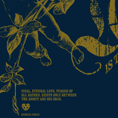 Love is the Drug - Addicted to Football (Art Print)