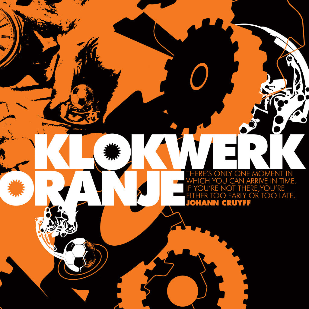Rinus Michels - The Watchmaker - Klokwerk Oranje (Art Print)
