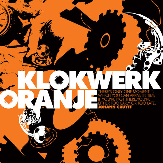 The Watchmaker (Michels) - Klokwerk Oranje (Art Print)
