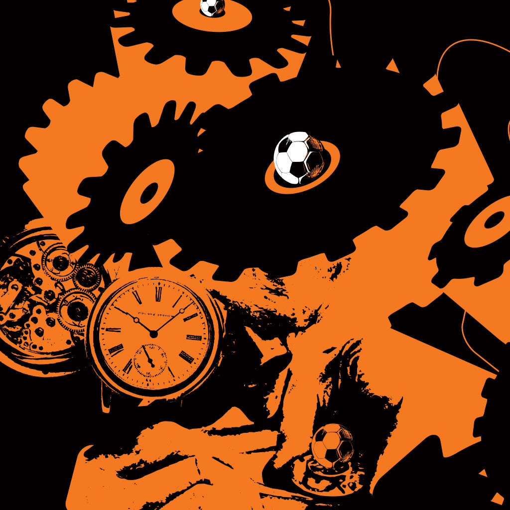 Rinus Michels - The Watchmaker - Klokwerk Oranje (Art Print)