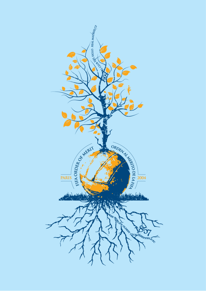 Sheffield FC & Real Madrid CF - The Tree of Merit (Art Print)