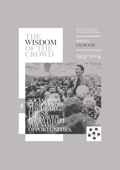 Brian Clough — The Wisdom of the Crowd (Art Print)