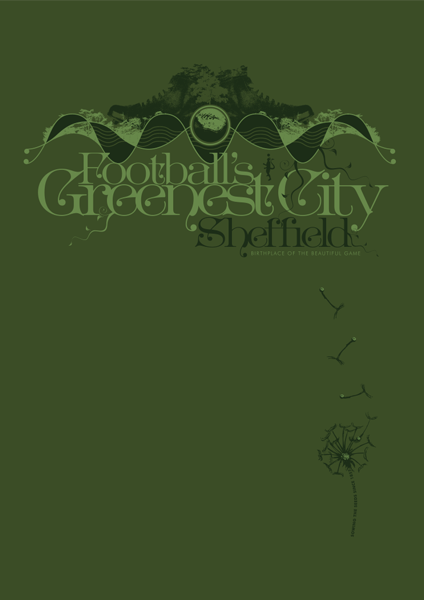 Sheffield - Football’s Greenest City (Art Print)