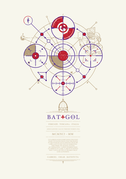 Gabriel Batistuta - Renaissance Sights (Art Print)
