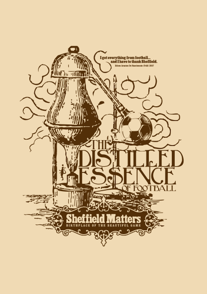 Sheffield Matters - The Distilled Essence of Football (Art Print)